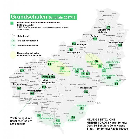 Bild: Karte Grundschule