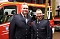 Im Amt best&auml;tigt: Jugendfeuerwehrwart Maximilian D&ouml;lle (r.) und Stellvertreter Niklas Jahns
