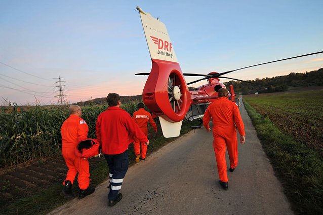 Bild: Retter in der Luft