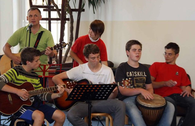 Bild: Die Sch&uuml;lerband
