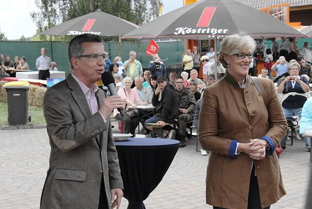Bild: Minister zu Besuch