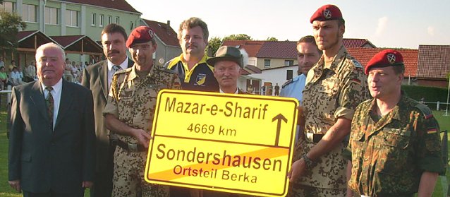 Bild: Verabschiedung Afghanistankontingent