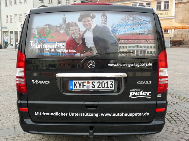 Bild: Fahrend werben