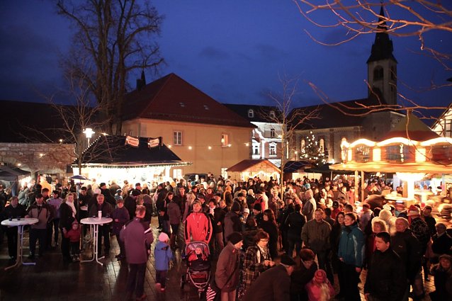 Bild: Weihnachtsmarkt in Worbis