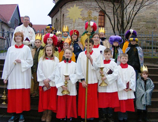 Bild: Sternsinger in Worbis