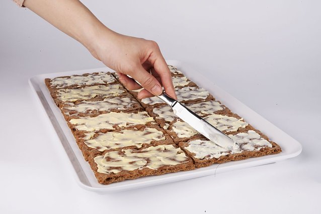 Bild: Streichtest auf Kn&auml;ckebrot