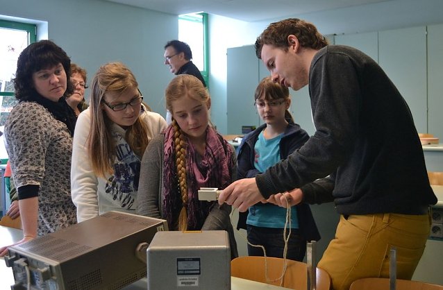 Bild: Schnuppertag im Gymnasium
