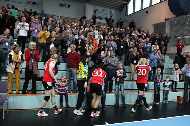 Bild: Da wird die Halle wieder voll....