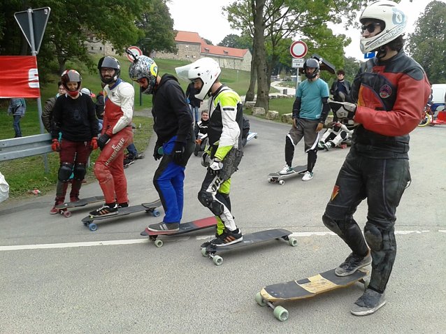 Bild: Longboarder