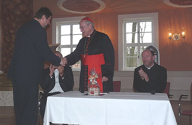 Bild: Kardinal Meisner in Sondershausen