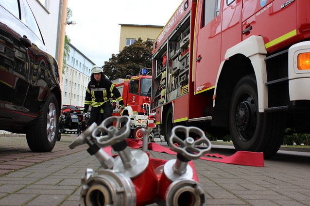 Bild: Feuerwehr&uuml;bung Dialyse