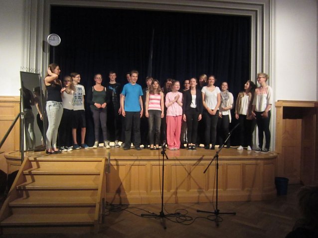 Bild: Musical an der Bergschule