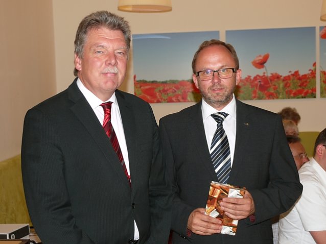 Bild: Pr&auml;sidentenwechsel bei Rotary