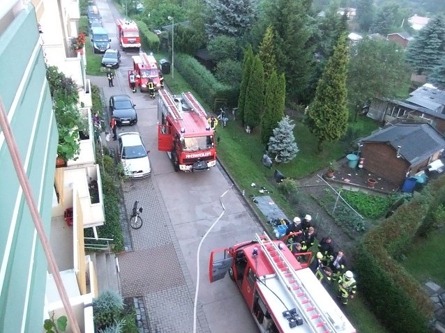 Bild: EInsatz in Niederorschel
