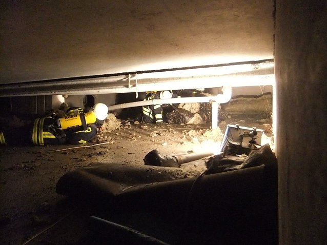 Bild: EInsatz in Niederorschel