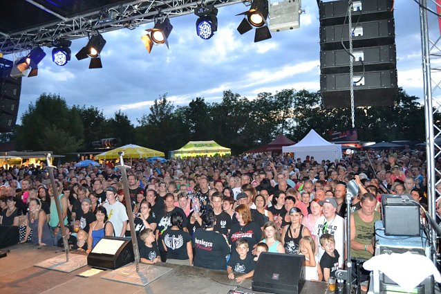 Bild: Musikfest mit den Haudegen