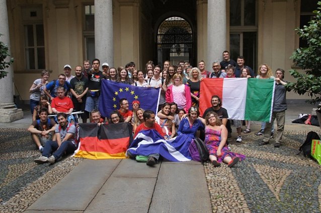 Bild: Jugentreffen in Italien