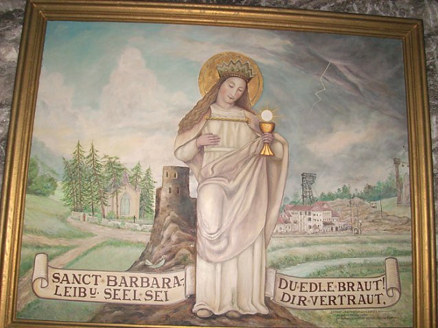 Bild: Gem&auml;lde im Besucherbergwerk Sondershausen