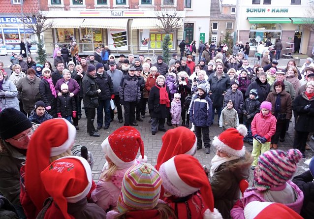 Bild: Auftritt zum Weihnachtsmarkt