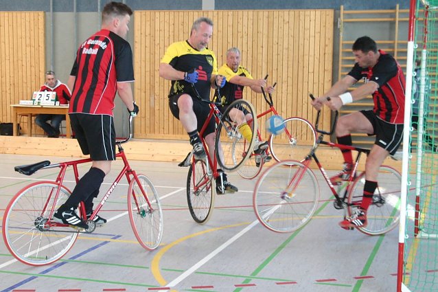 Bild: Radball in der Verbandsliga