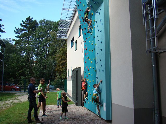 Bild: Feuerwehr klettert