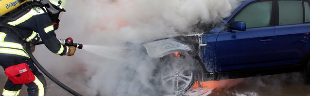 Bild: Brand auf A38