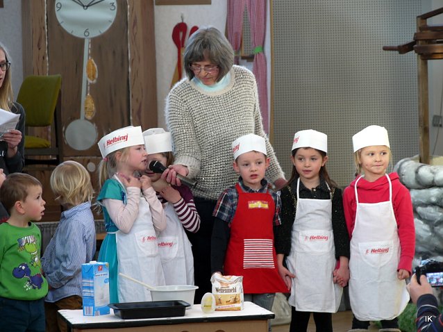 Bild: Auftritt Kindergarten