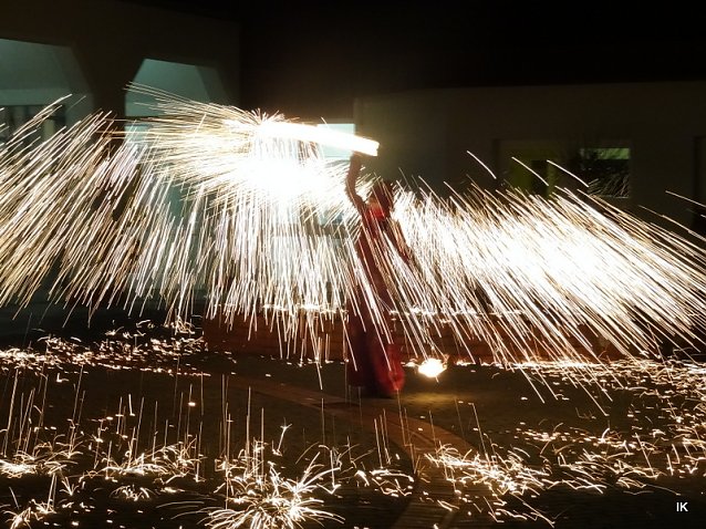 Bild: Feuershow