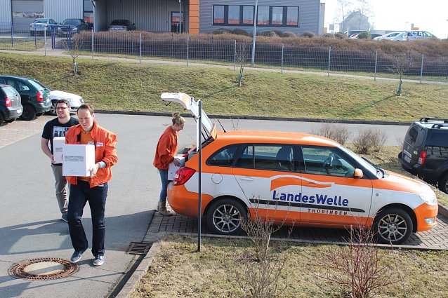 Bild: Landeswelle zu Besuch