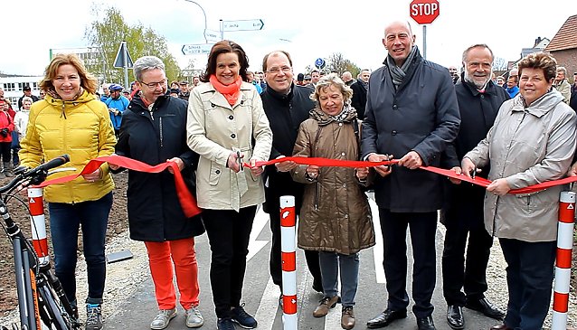 Bild: Unstrut-Werra-Radweg &uuml;bergeben