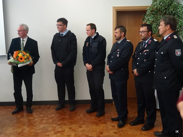 Bild: Auszeichnung von der Feuerwehr