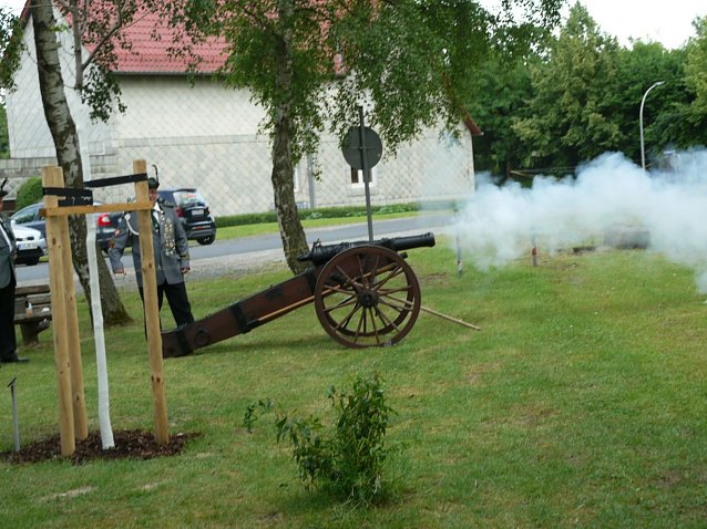 Bild: Kanonenschuss