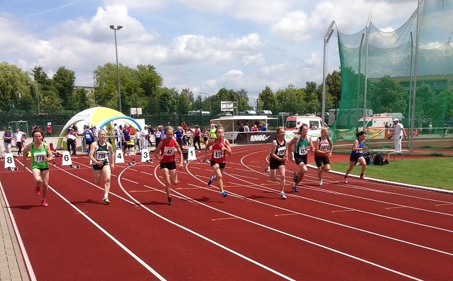 Bild: Finale 100 m AK 60