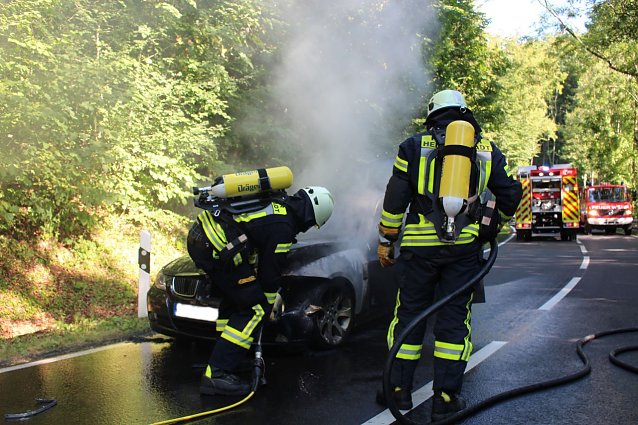 Bild: PKW-Brand