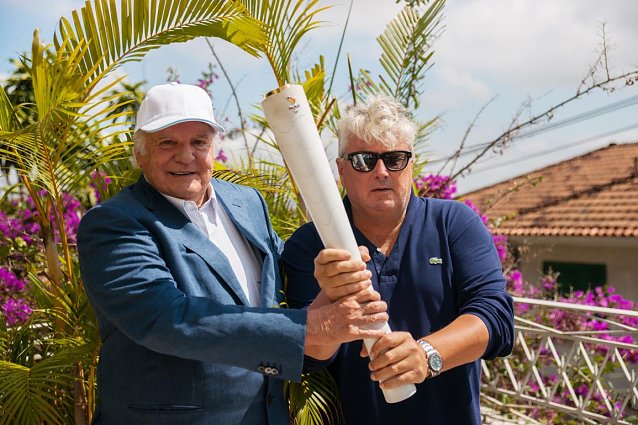Bild:  Olavo Egydio Monteriro de Carvalho und Prof. N&auml;der (re)