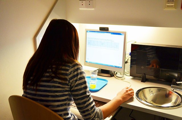 Bild: Produktverkostung im Sensoriklabor an der Hochschule Nordhausen
