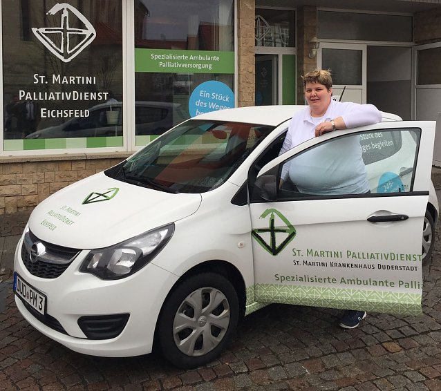 Bild: Ilona Wagner leitet den ambulanten Palliativdienst
