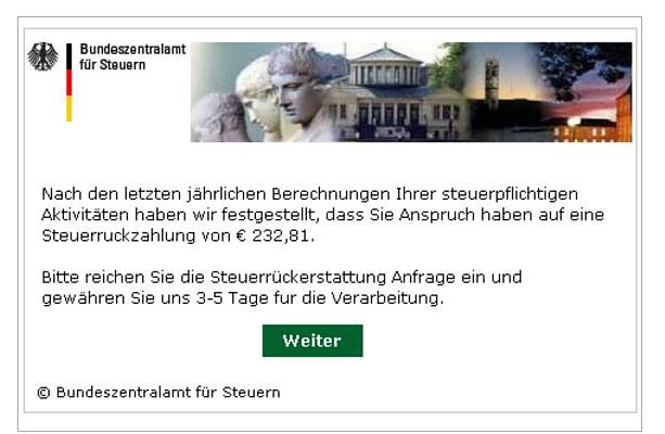 Bild: Vorsicht E-Mail