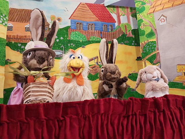 Bild: Puppenspiel Der Eierdieb