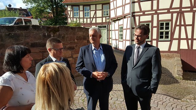 Bild: Bundesumweltminister zu Besuch