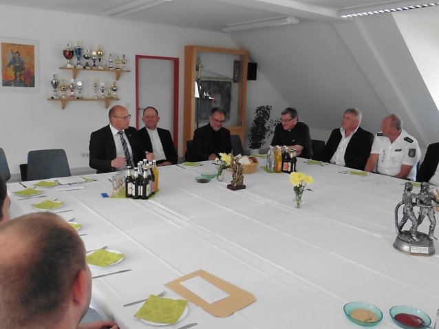 Bild: Im Feuerwehrhaus
