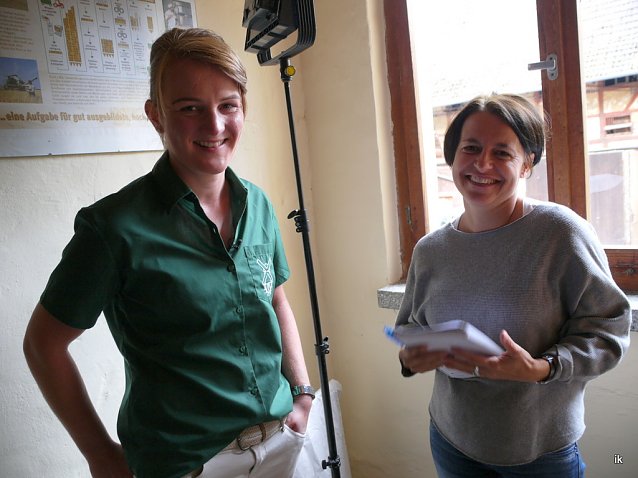 Bild: Teresa B&uuml;schleb und Ria Weber