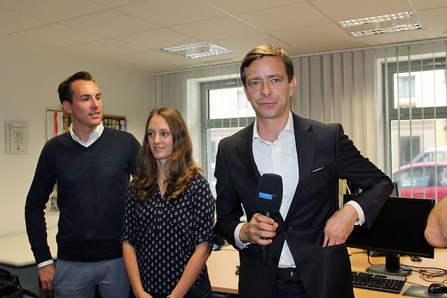 Bild: MDR Th&uuml;ringen weiht Studio offiziell ein