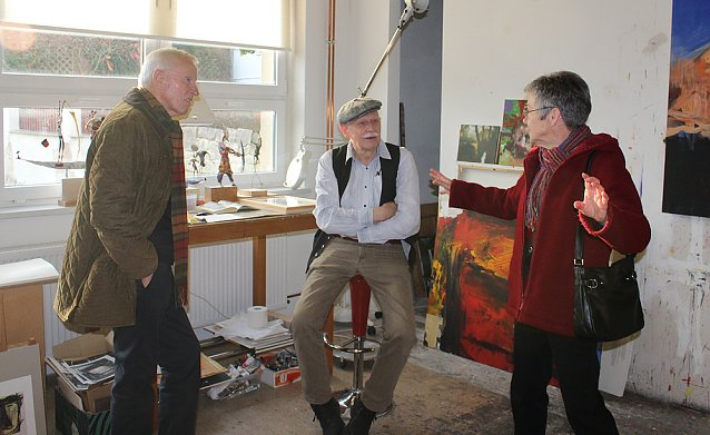 Bild: Sylvester Mackensen er&ouml;ffnet Kunsthaus