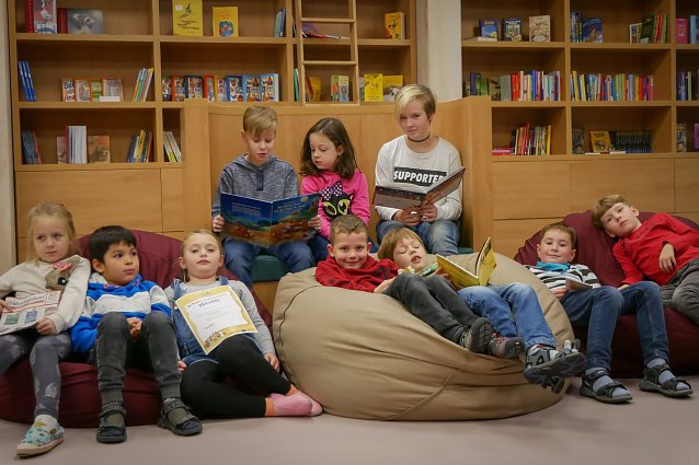 Bild: Vorlesetag an der Grundschule