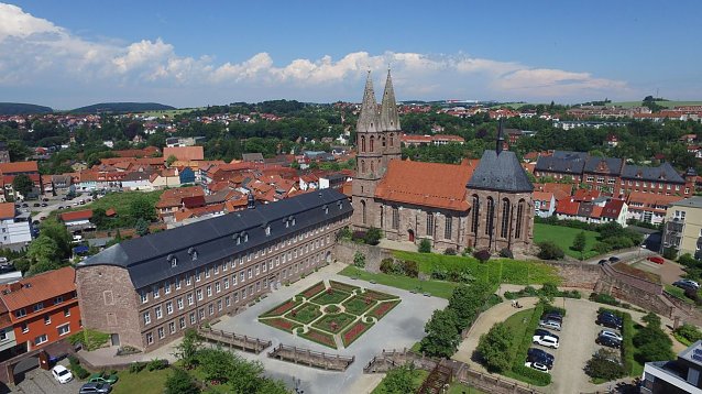 Bild: Blick auf Heiligenstadt mit Heimatmuseum