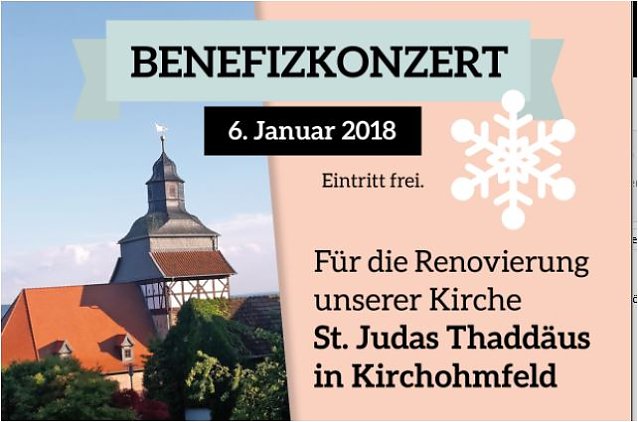 Bild: Benefikoznert f&uuml;r Renovierung