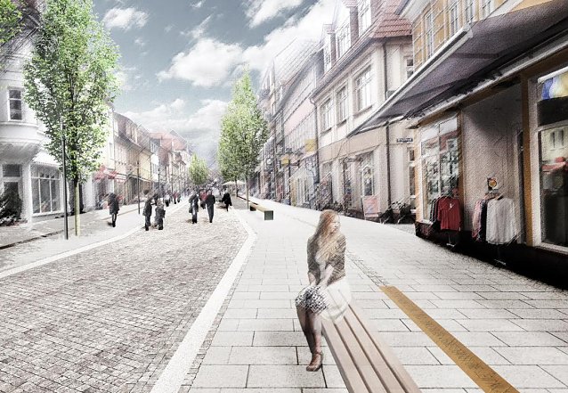 Bild: Planung Fu&szlig;g&auml;ngerzone