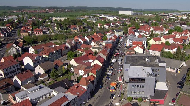 Bild: Automarkt in Leinefelde