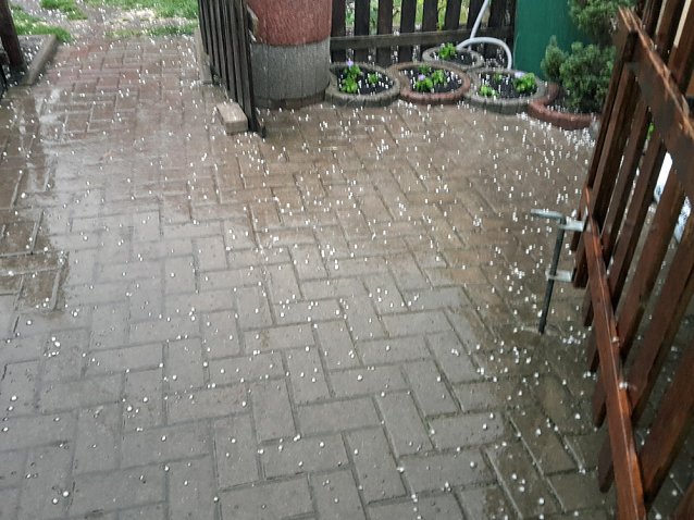 Bild: Schweres Unwetter &uuml;ber Sondershausen